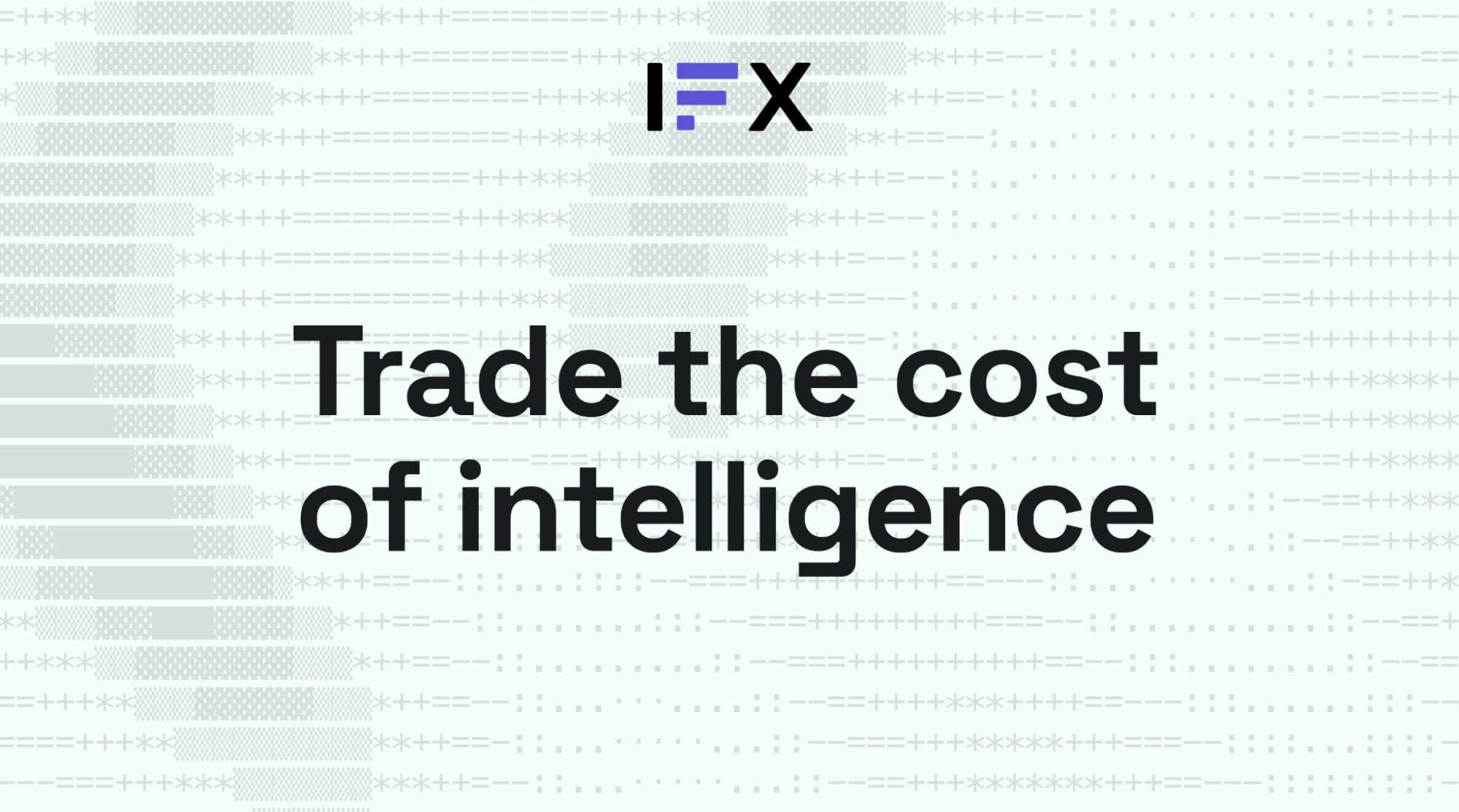 IFX Launches the First Market for AI Token Futures