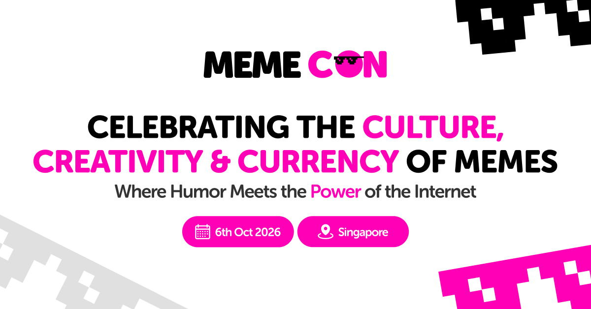 Meme Con 2026 Singapore