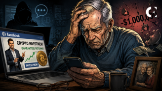 Rentner verliert 1 Million Dollar durch Krypto-Betrug, befeuert durch gefälschte Facebook-Anzeige