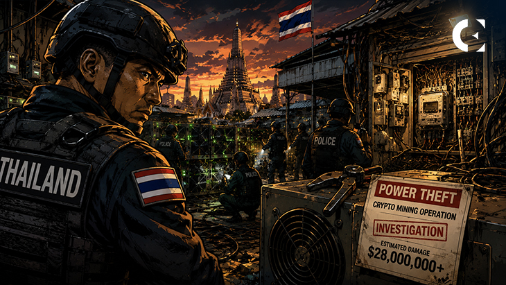 Thailand Targets Crypto Mining Network Over $28M Power Theft Case