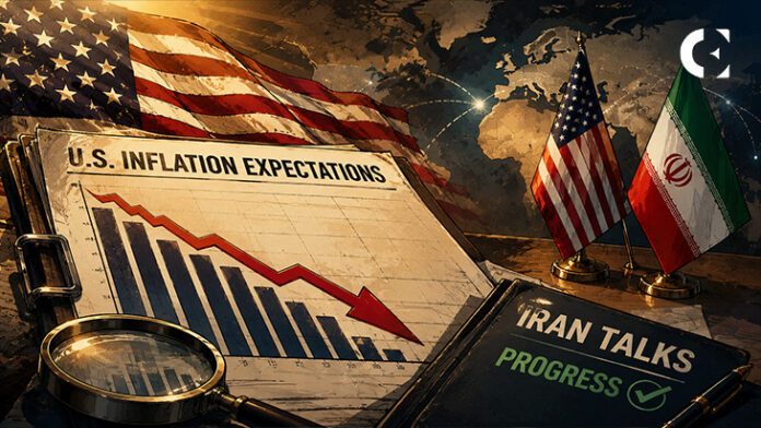 US Inflation Expectations Fall as Markets Track Progress in Iran Talks