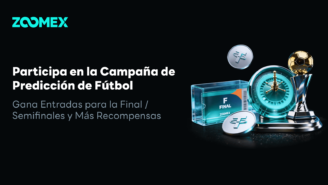 Zoomex lanza su campaña Mercado de Predicciones del Mundial: los usuarios pueden pronosticar partidos con cripto y desbloquear entradas en directo y múltiples recompensas