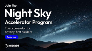 Midnight Foundation Launches Night Sky Accelerator to Support Privacy-First Startups