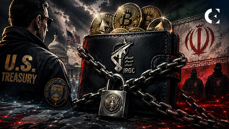 US Freezes $130M IRGC Crypto Wallet, Escalates Iran Crackdown