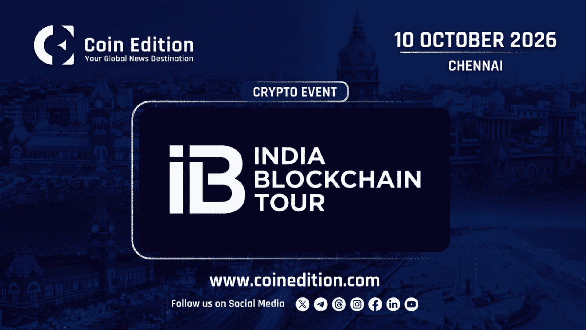 India Blockchain Tour Chennai 2026