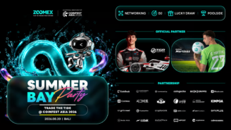 Zoomex to Attend Coinfest Asia 2026 as Gold Sponsor and Host Summer Bay Party in Bali