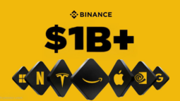 Binance Surpasses $1 Billion in Assets Under Management for Stocks Trading in 30 Days