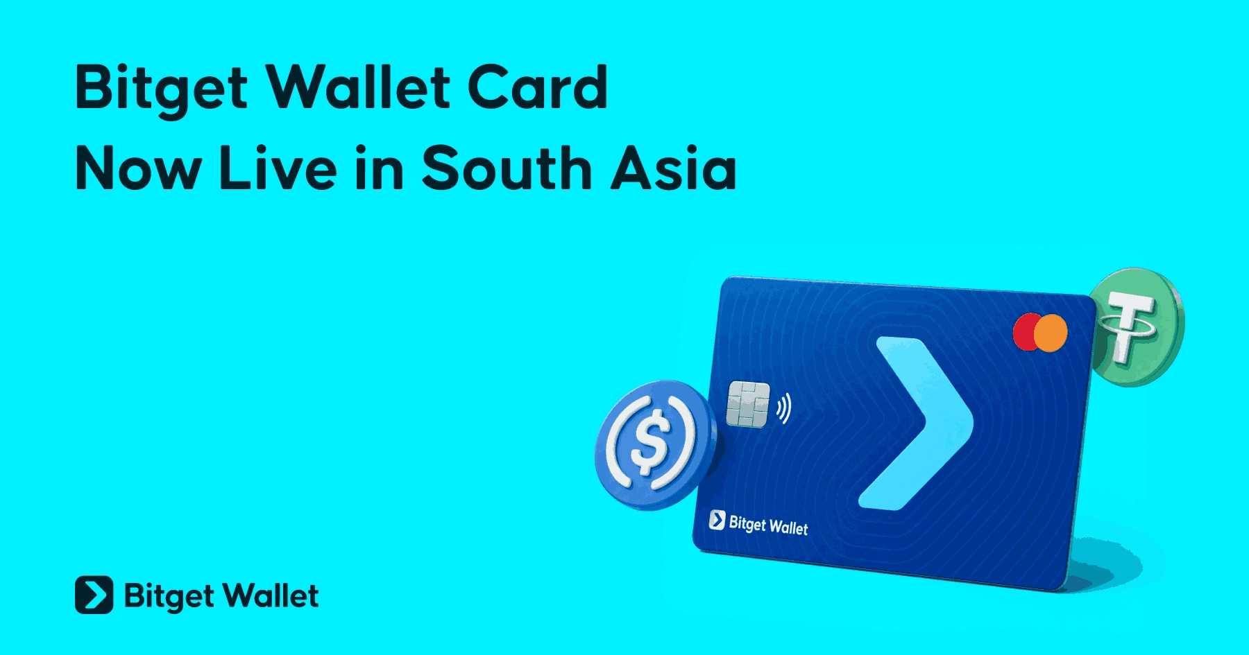 Bitget Wallet Launches Crypto Card in South Asia