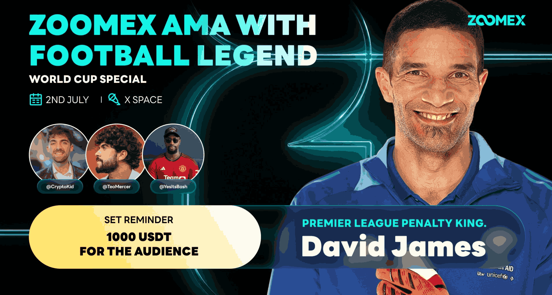 Resumen del Zoomex X Space con David James y el panel de trading del Mundial