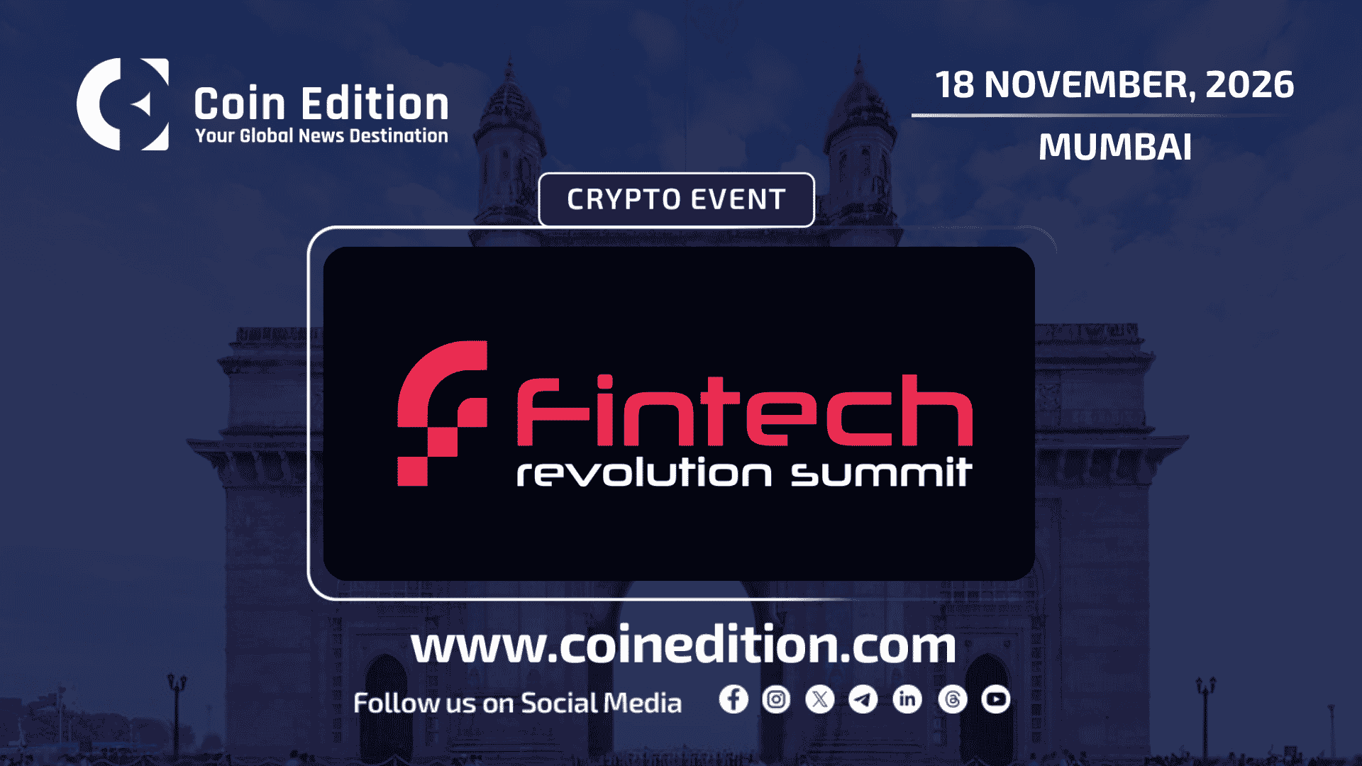 FinTech Revolution Summit India 2026
