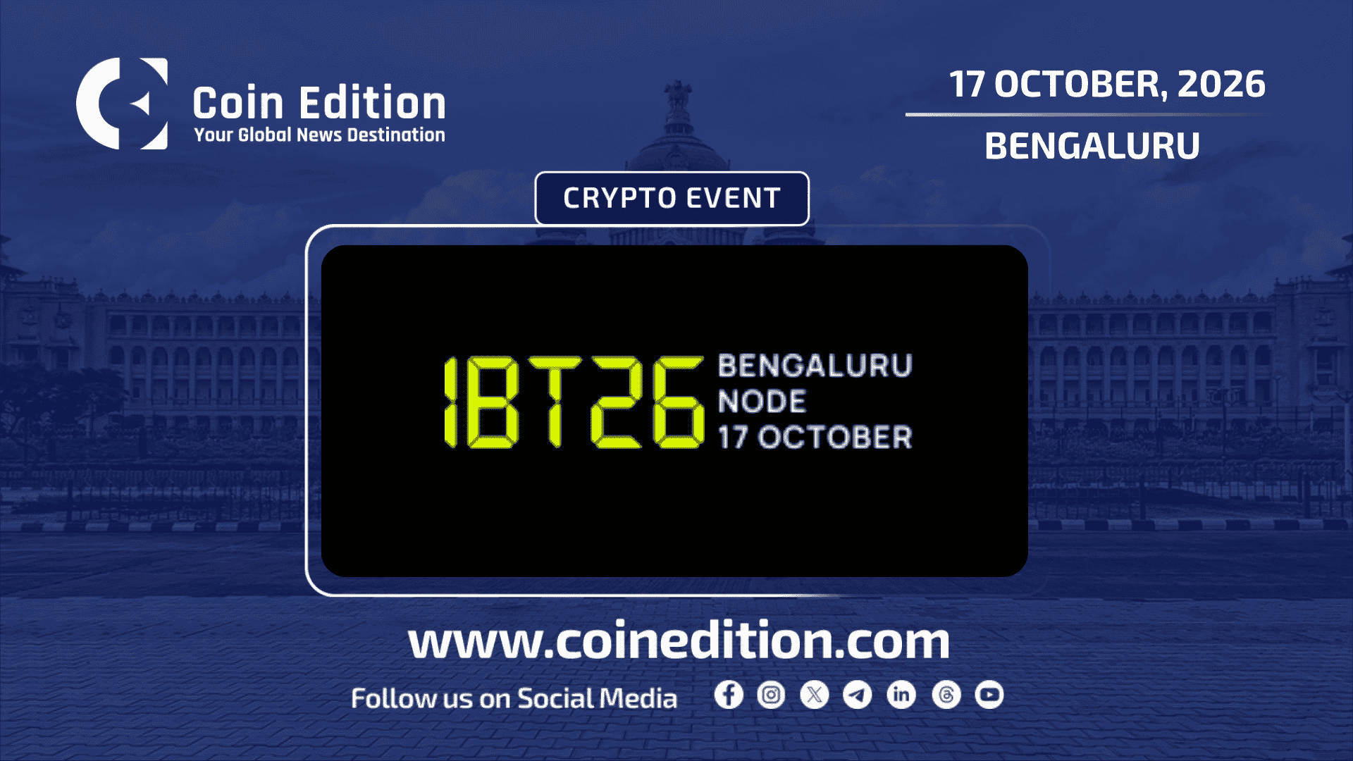 India Blockchain Tour Bengaluru 2026