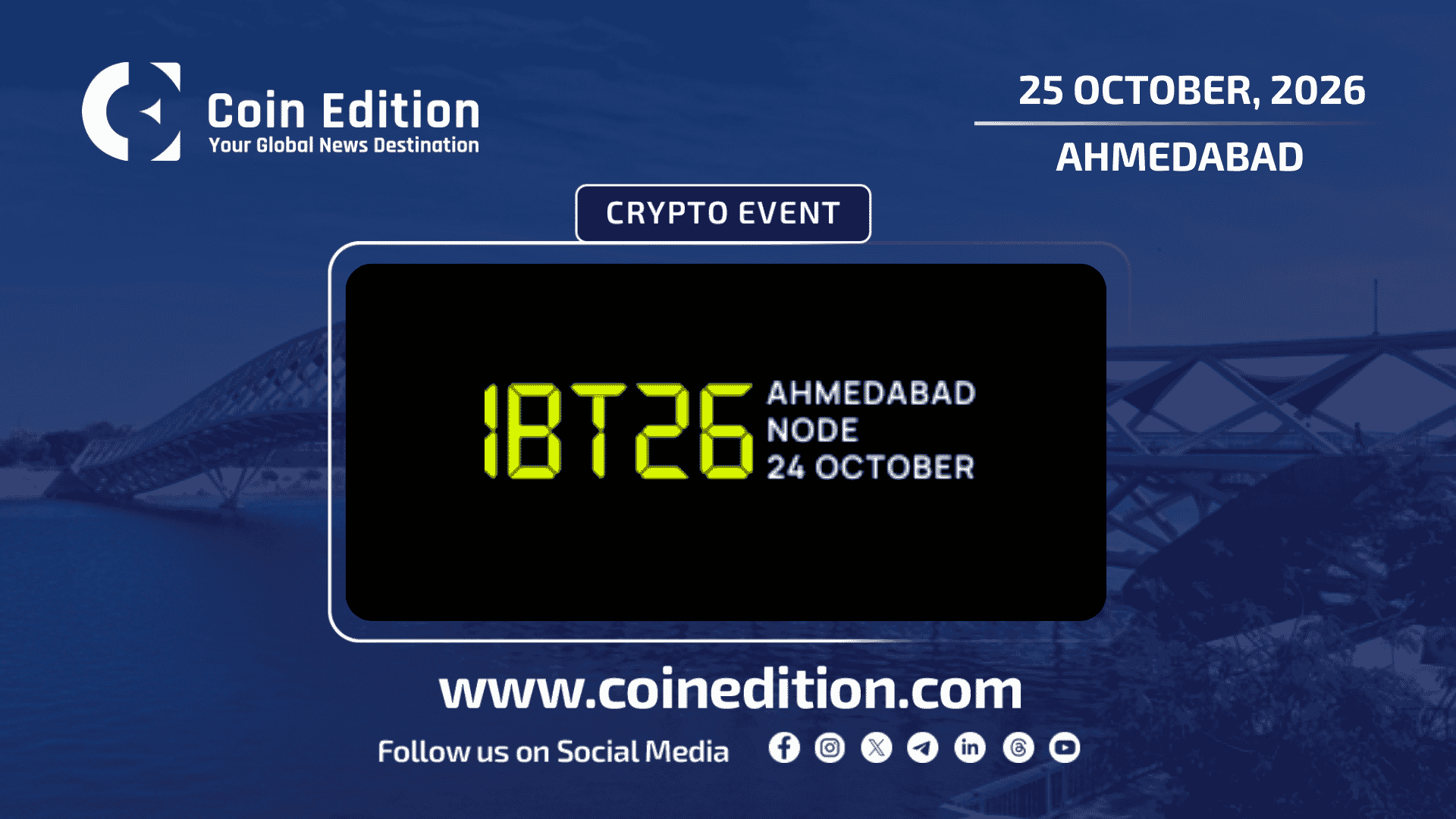 India Blockchain Tour Ahmedabad 2026
