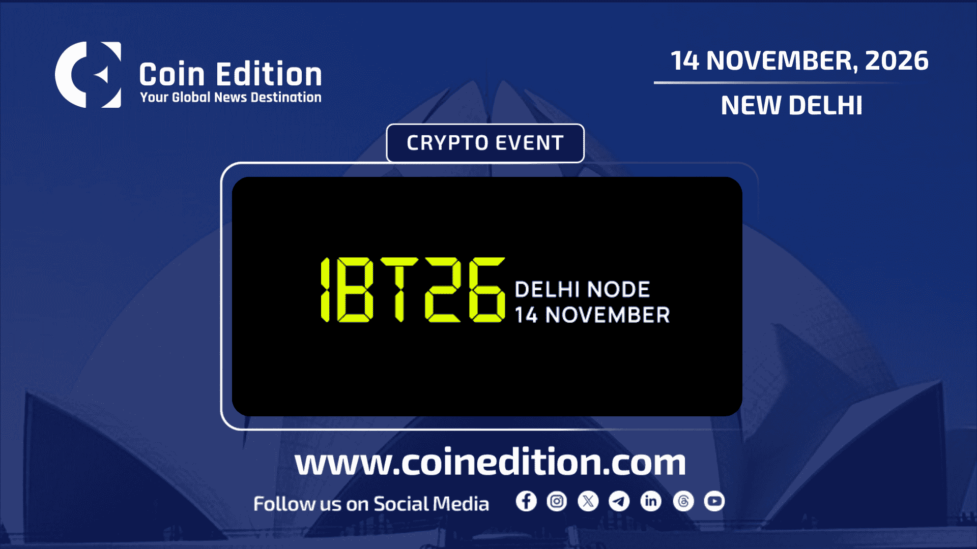 India Blockchain Tour Delhi 2026