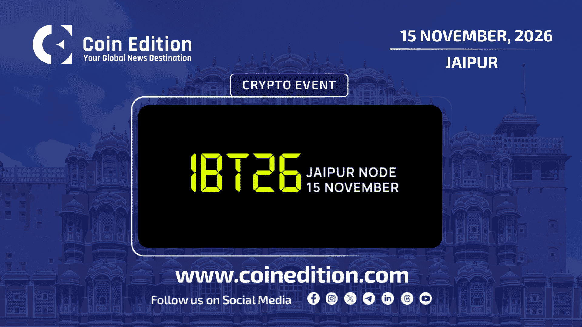 India Blockchain Tour Jaipur 2026