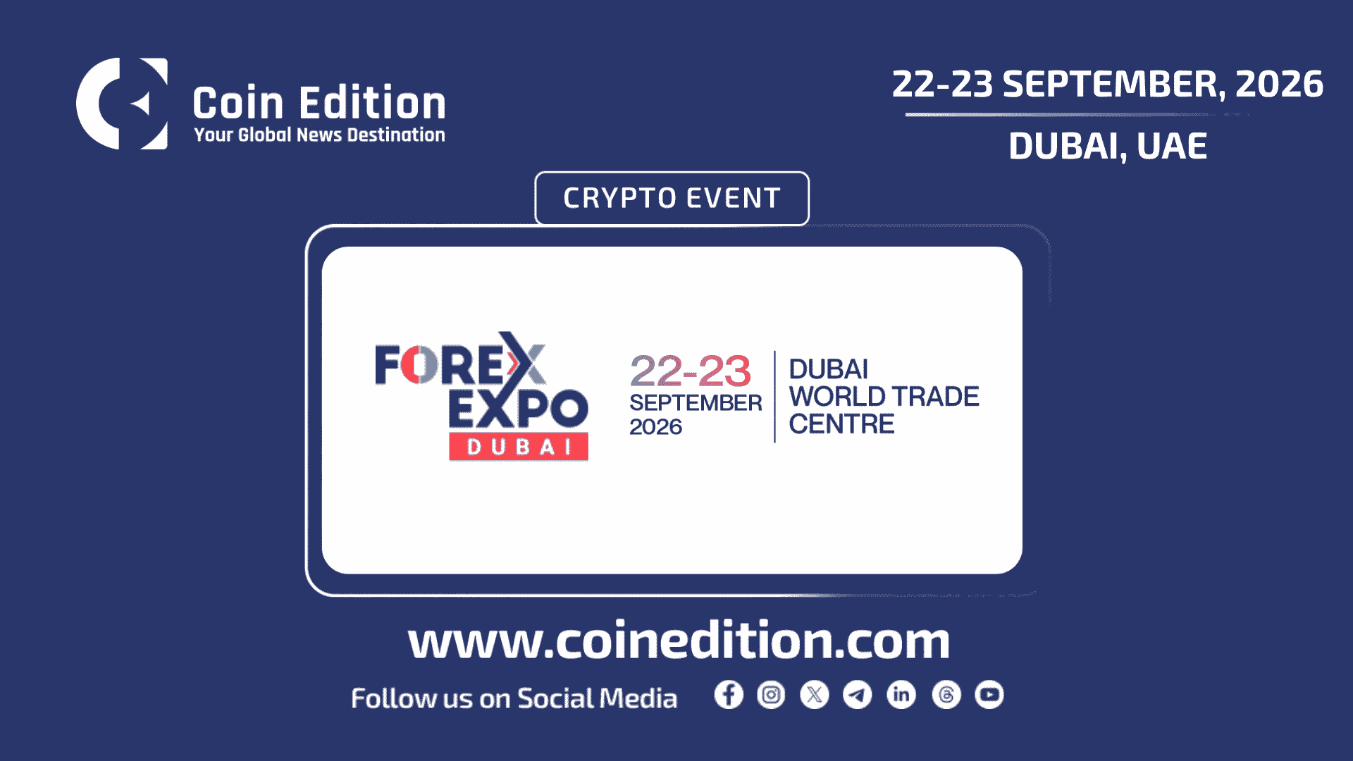 Forex Expo Dubai 2026