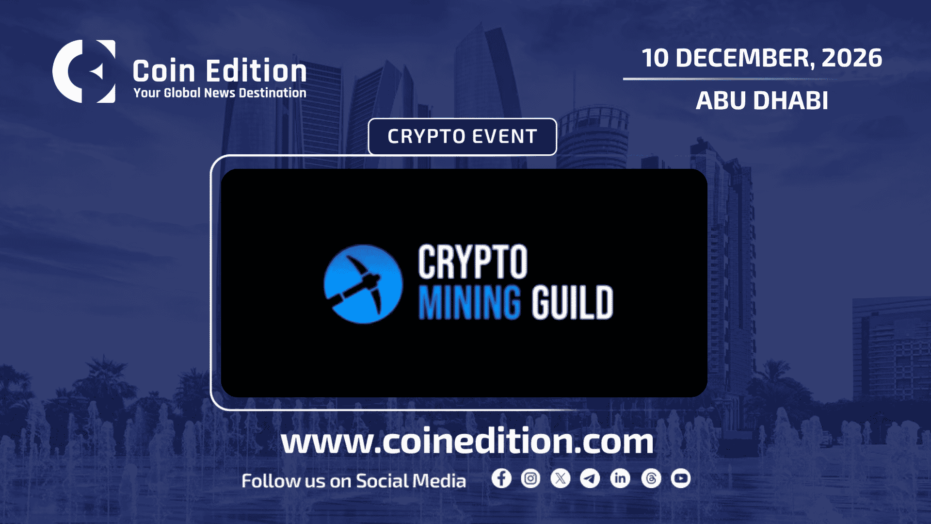 Crypto Mining Guild Abu Dhabi 2026