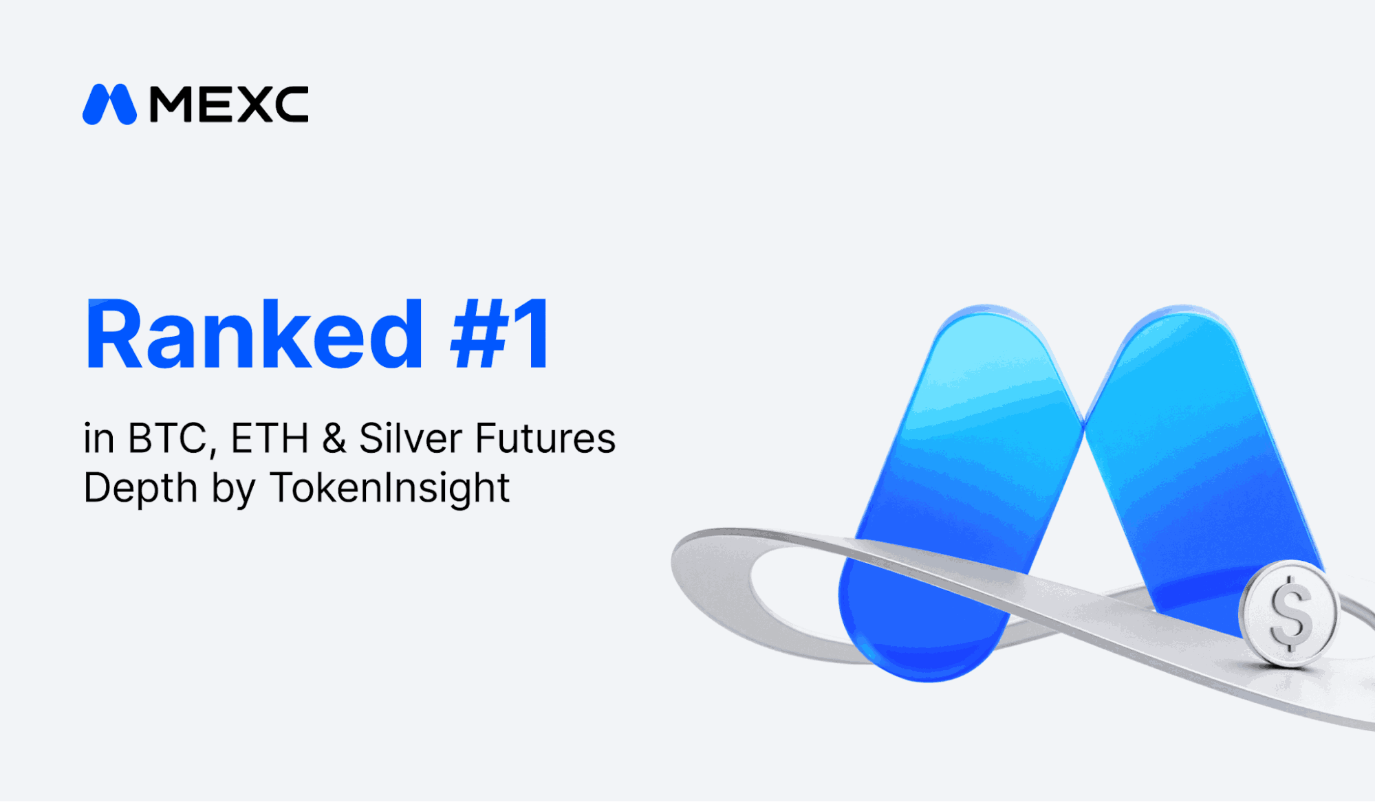 MEXC Ranks No. 1 in Near-Touch BTC, ETH and Silver Futures Depth, TokenInsight's July Liquidity Report Shows