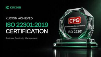 KuCoin Strengthens Operational Resilience with ISO 22301:2019 Certification