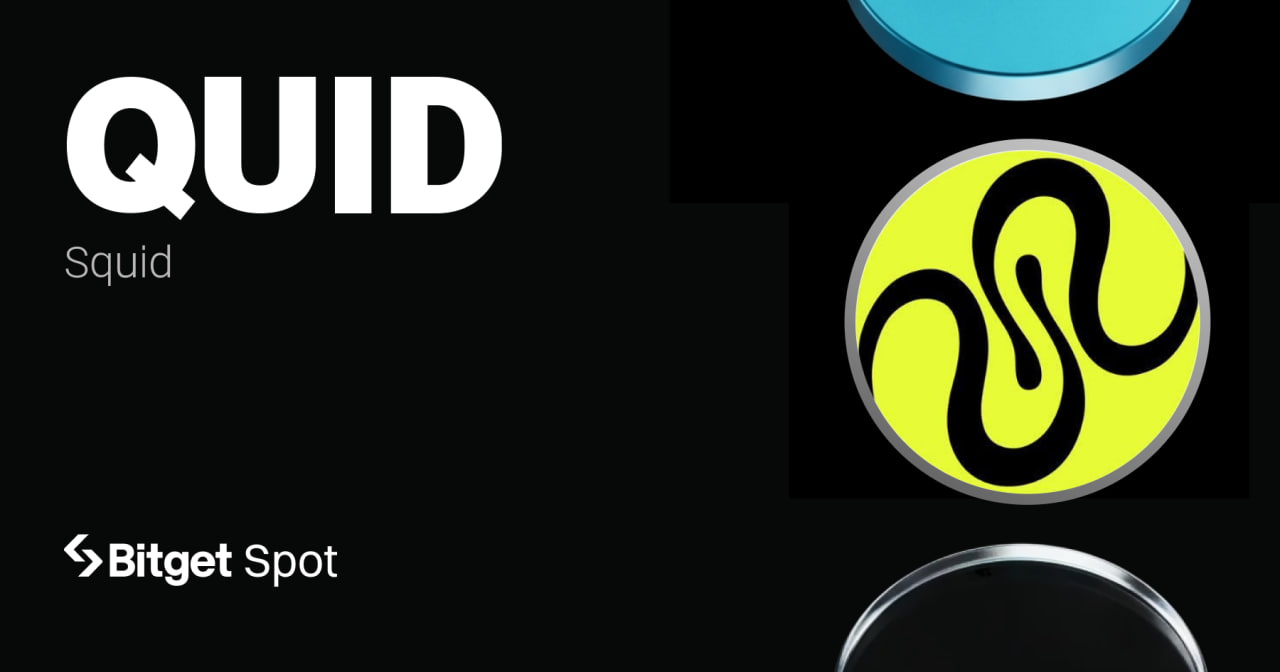 Bitget Lists Squid (QUID) for Spot Trading