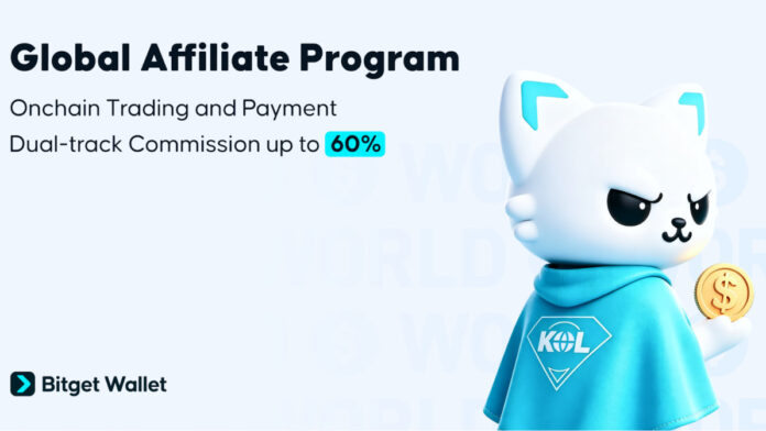 Bitget Wallet Launches Dual-track Affiliate Program With Up to 60% Commission