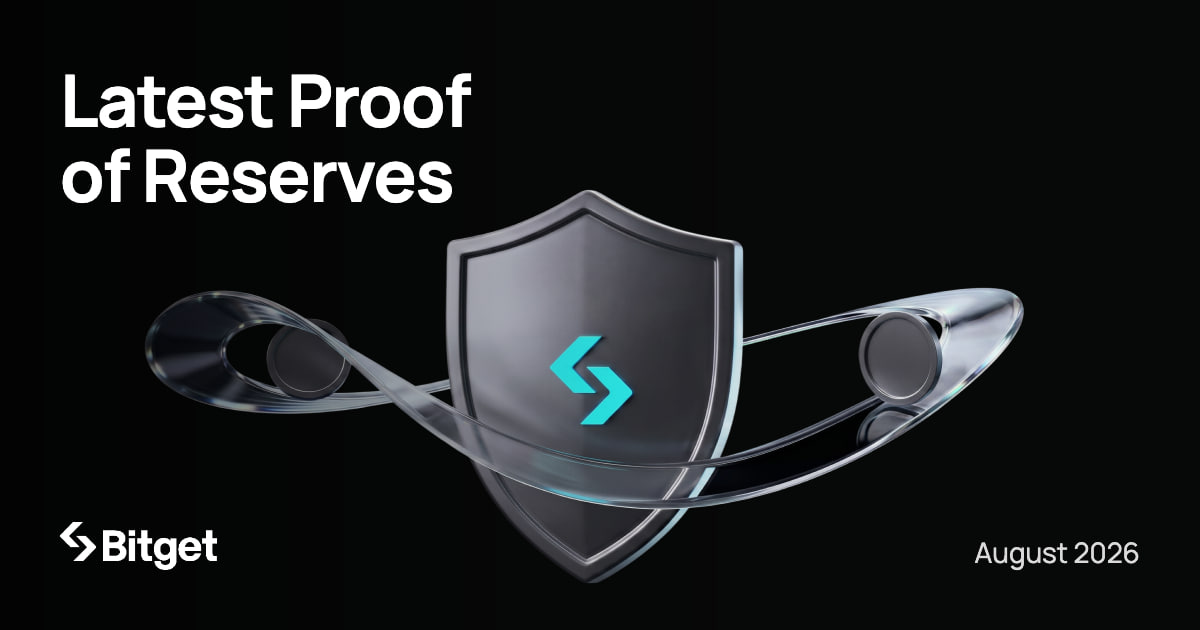 Bitget Maintains 122% Reserve Ratio in August Proof of Reserves Report