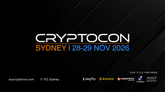 CRYPTOCON SYDNEY RETURNS TO ICC SYDNEY WITH FREE GENERAL ADMISSION FOR 2026