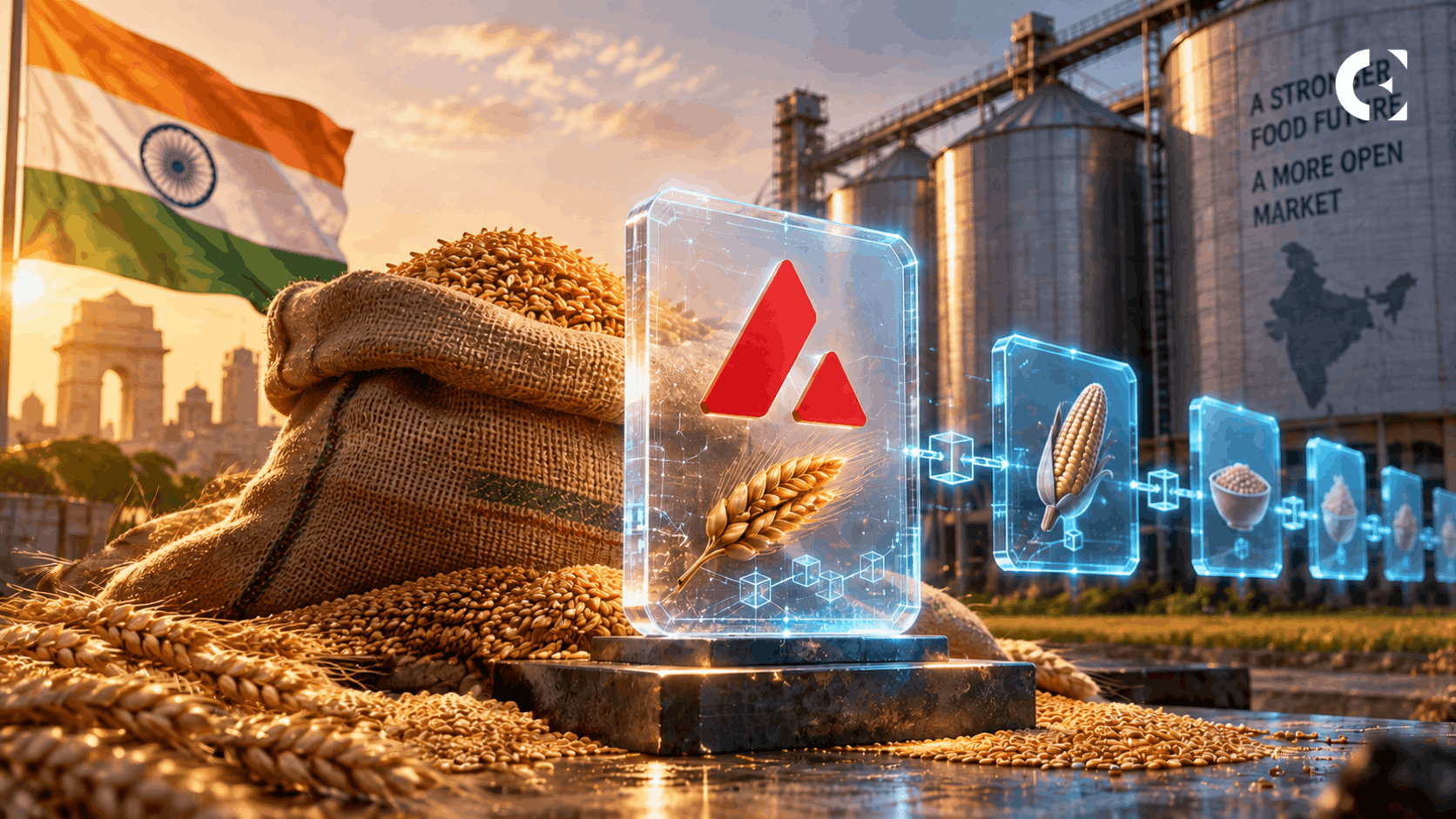 India is Tokenizing Grain on Avalanche Could This Change Commodities Trading
