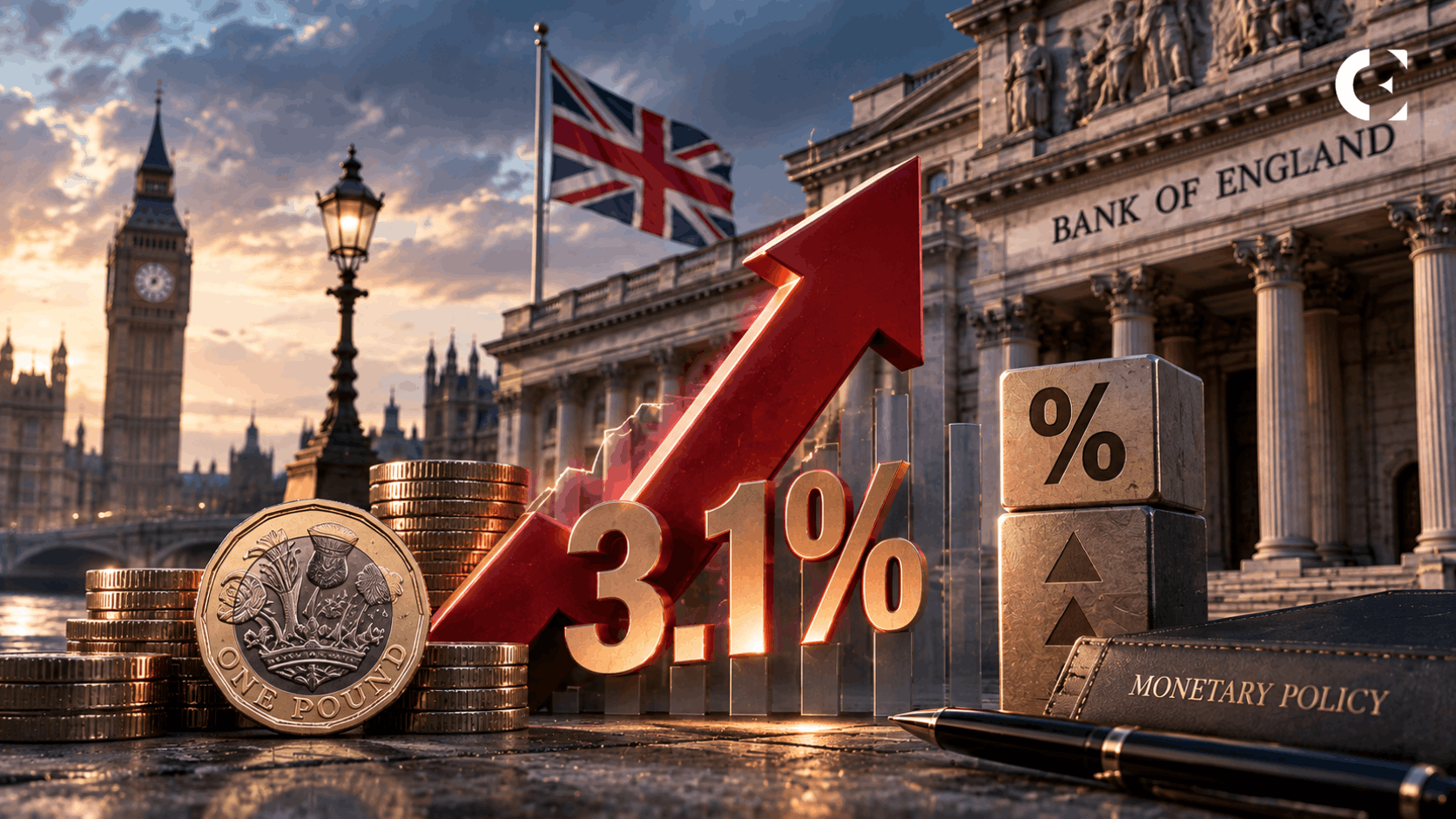 UK Inflation Jumps to 3.1% Will the BoE Keep Rates Higher for Longer