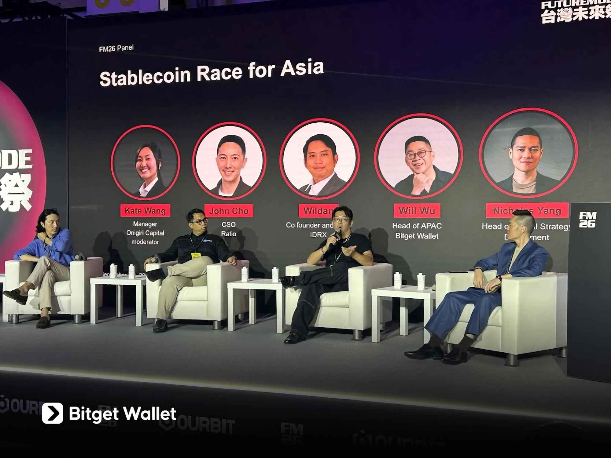 Bitget Wallet's Will Wu: Winning Asia's Stablecoin Race Means Connecting to Local Payment Systems