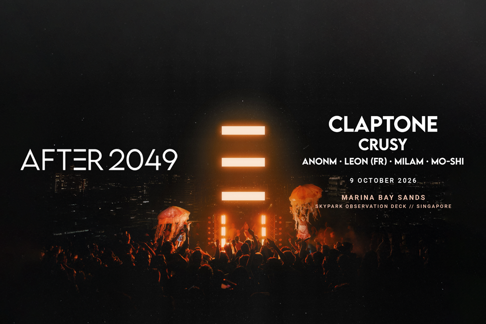 AFTER 2049 Confirms Headliners Claptone and Crusy for Singapore Grand Prix Weekend Kickoff