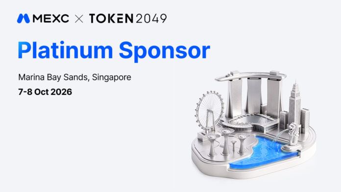 MEXC Returns to TOKEN2049 Singapore as Platinum Sponsor with Interactive Experiences and Industry Conversations