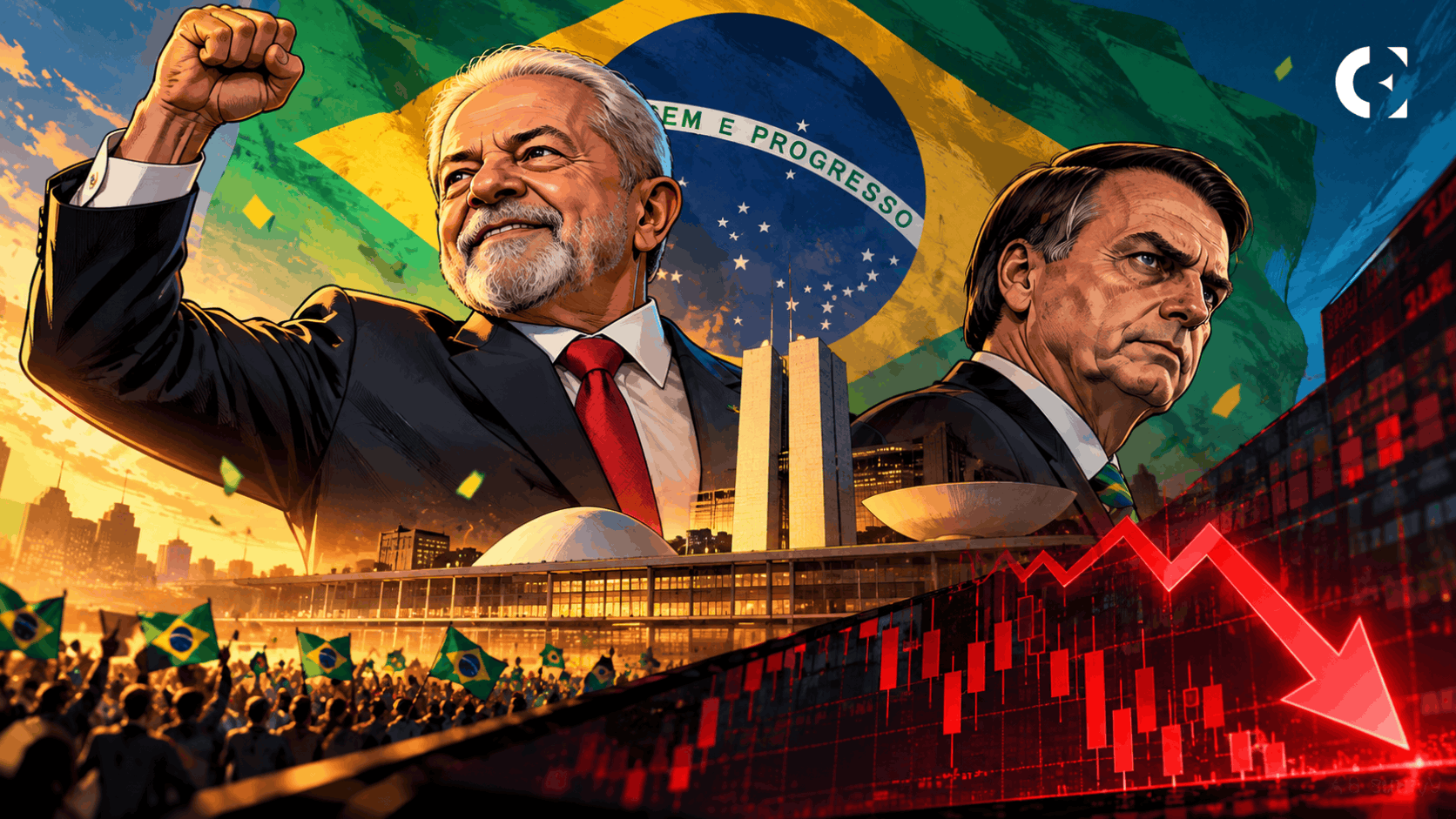 Brazil Markets Fall as Lula Defeats Bolsonaro in Presidential Runoff
