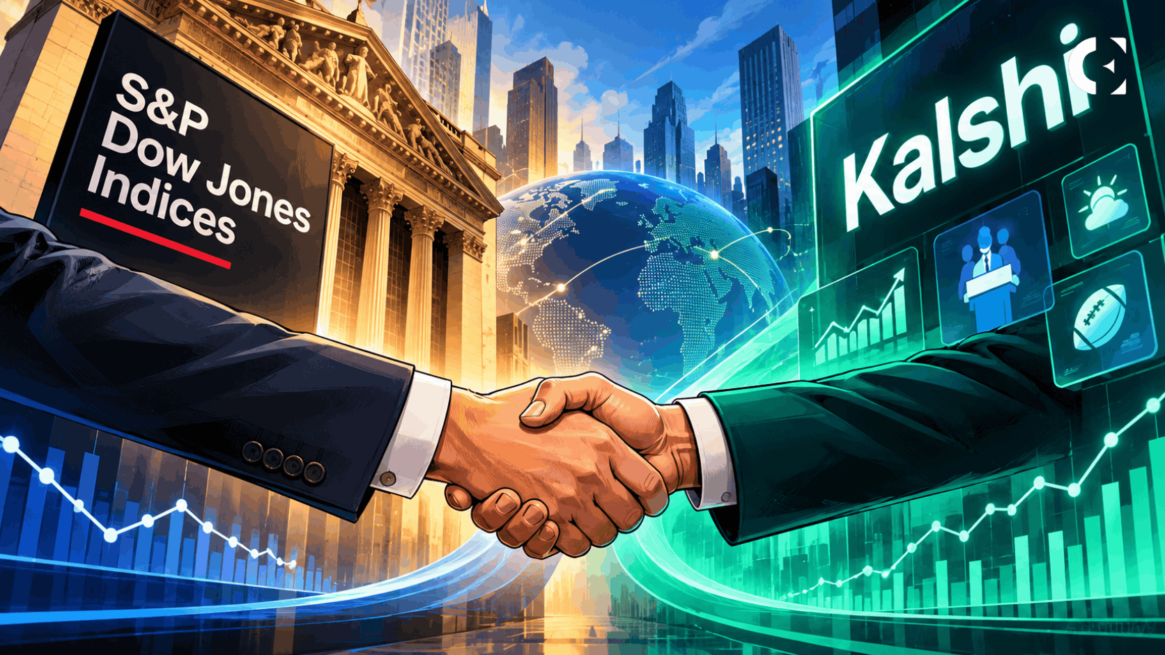 S&P Dow Jones Partners With Kalshi as Prediction Markets Enter Mainstream