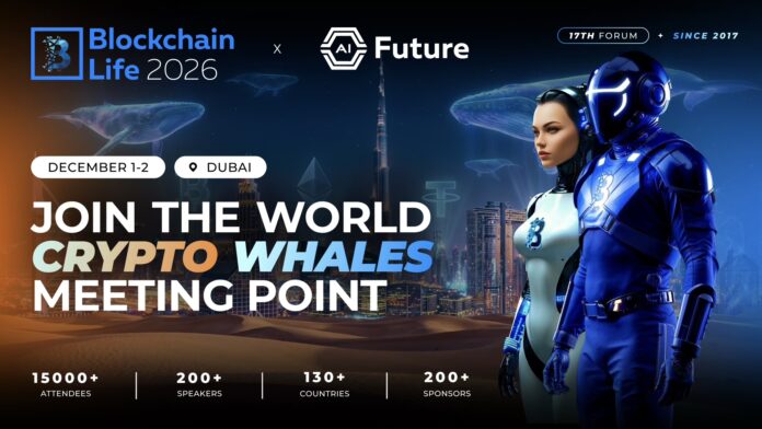Coin Edition will be at Blockchain Life 2026 – see you in Dubai on December 1-2!